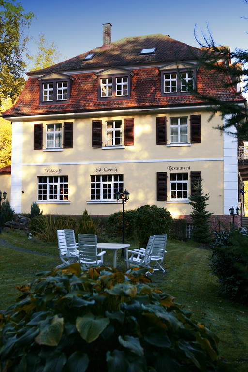 Rhoen Hotel Waldcafe St. Georg Staatsbad Bruckenau Exterior photo